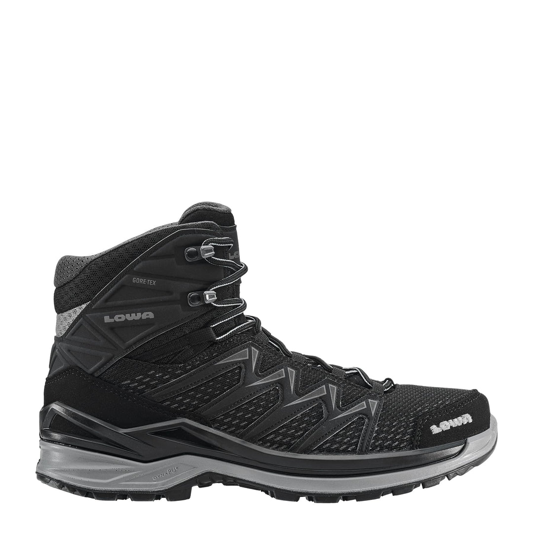 LOWA Stiefel mittel INNOX PRO GTX MID [2024] 42 EU Schwarz Limone, 42 EU Schwarz Limone