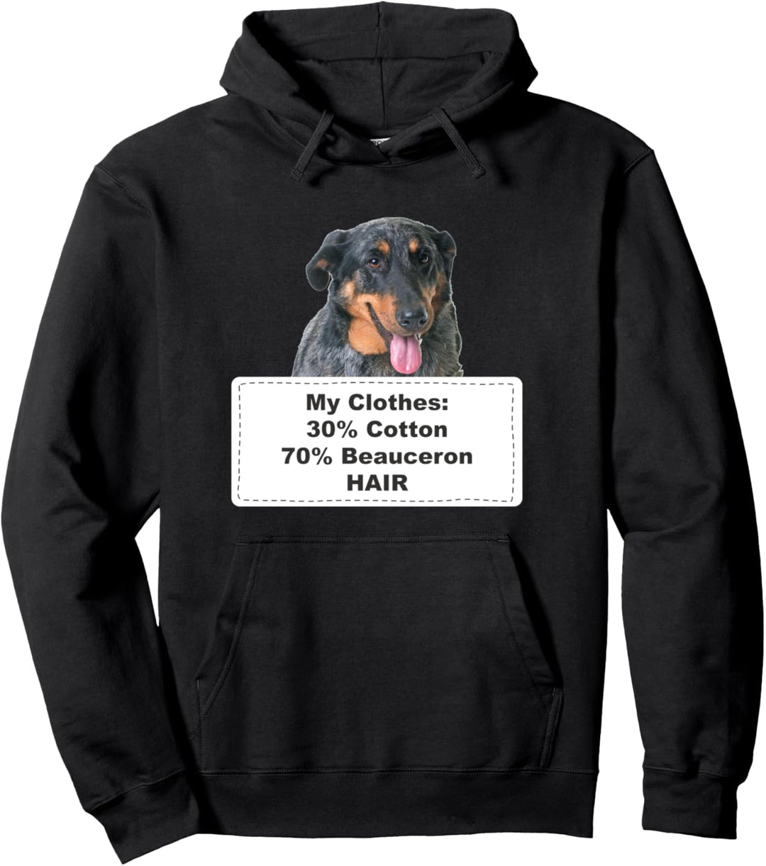 Funny Shedding Dog Beauceron Pullover Hoodie