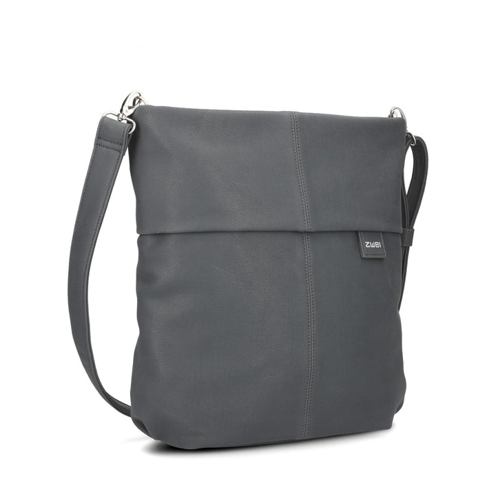 Zwei Damen Mademoiselle M12 Handbag Velours-ash, Velours-ash
