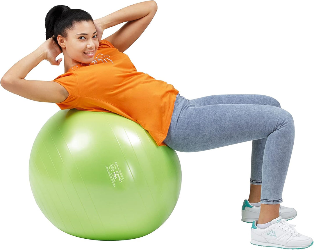 Gymnic Plus 75 Gymnastikball grün