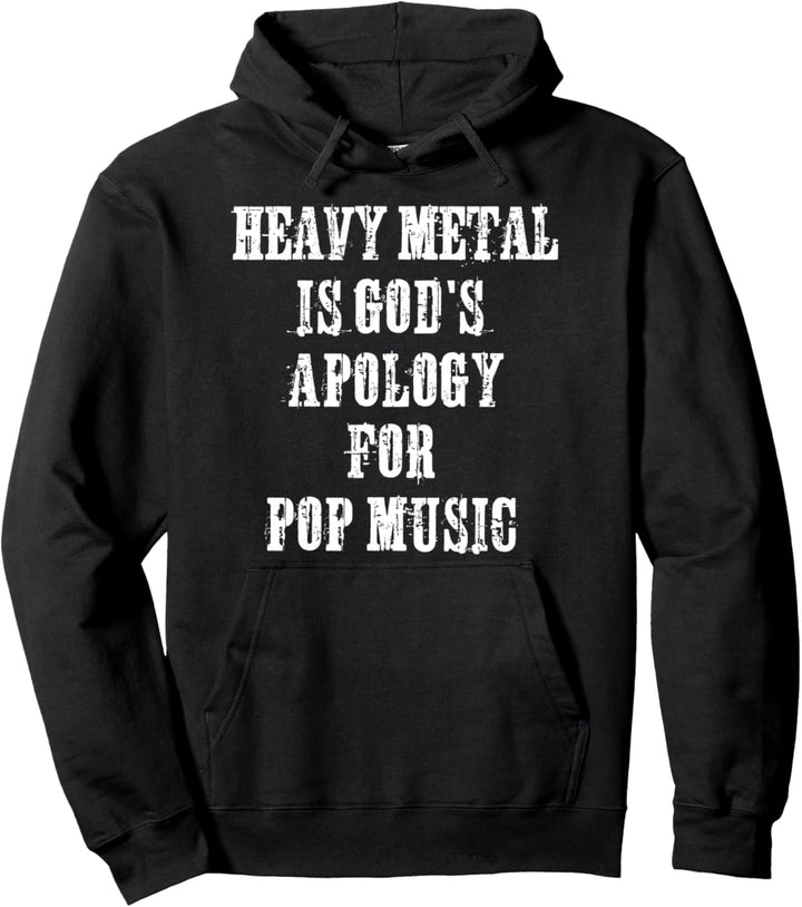Heavy Metal Head Lustig Rock Metal Fan Festival Geschenk Pullover Hoodie