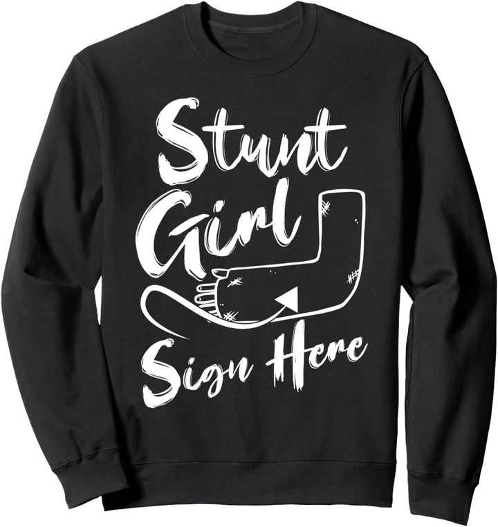 Gebrochener Arm Knochen Knochenbruch - Fraktur Armbruch Sweatshirt