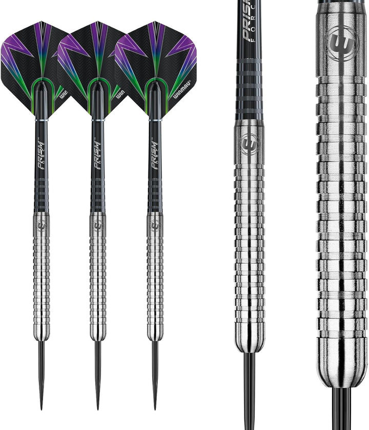 Winmau Foxfire Profi Wolfram Steeltip Dartpfeile Set mit Flights und Schäfte 21g, 21g