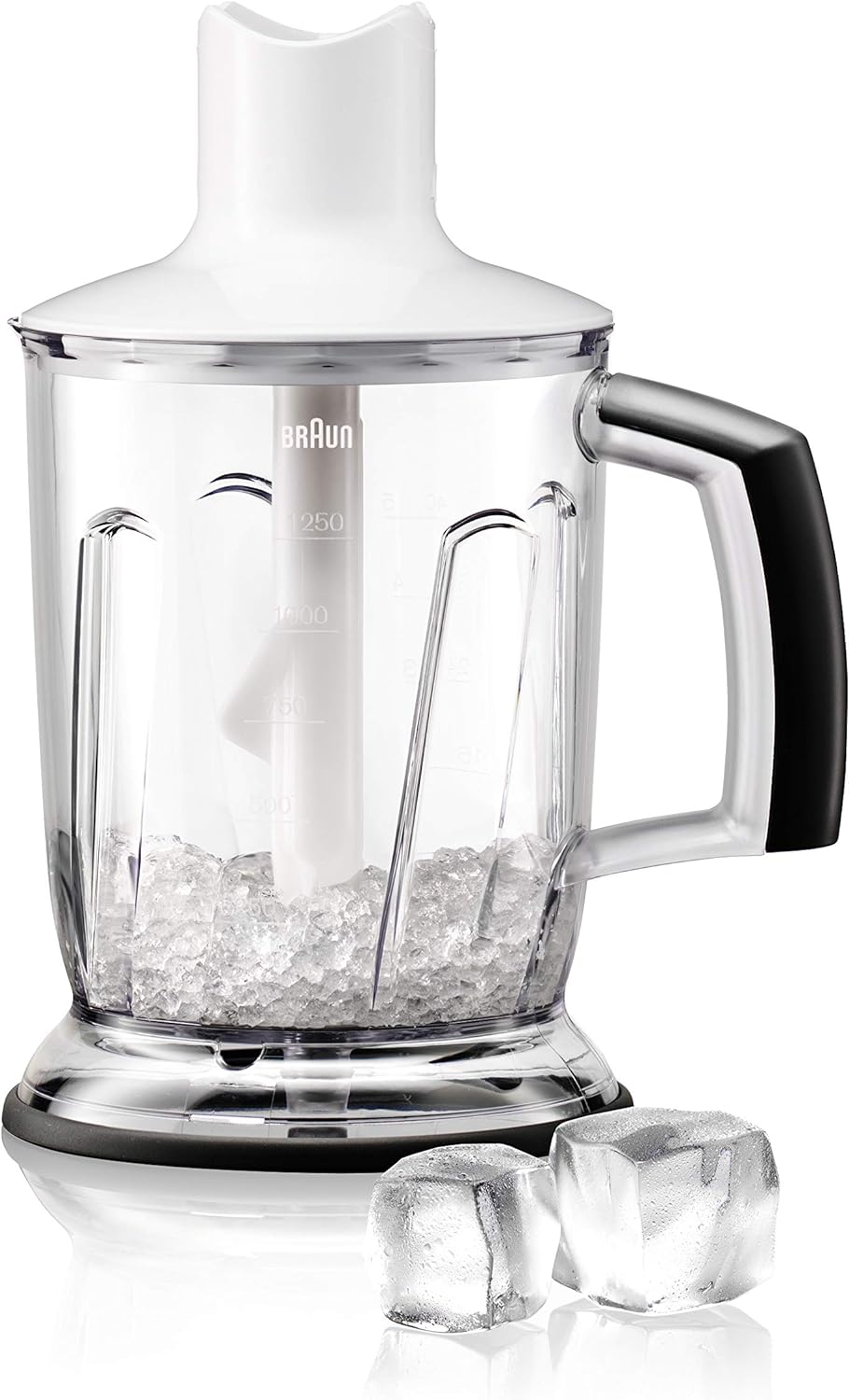 Braun Household 3-in-1 Standmixer Aufsatz MQ 40 - Stabmixer Zubehör kompatibel mit Braun Household M