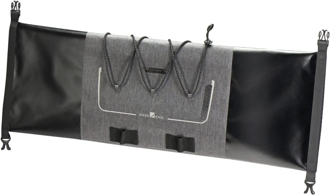 Klick-fix Unisex – Erwachsene Klickfix Lenkertasche, Grau, 18x18x36 cm