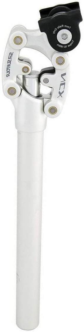 Suntour SP12NXC Suspension Seatpost 27.2 mm Spring Medium Hard 27.2mm silber Einzelbett, 27.2mm silb