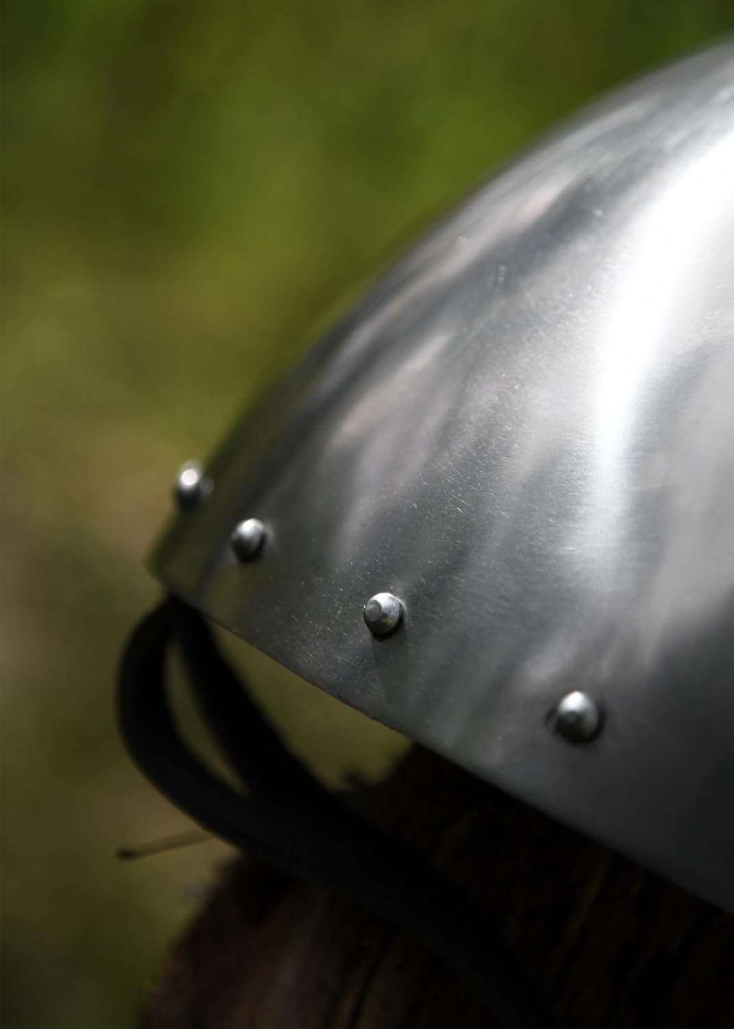 Ulfberth Konischer Nasalhelm -Olmütz-, 2mm Stahl, Gr. L