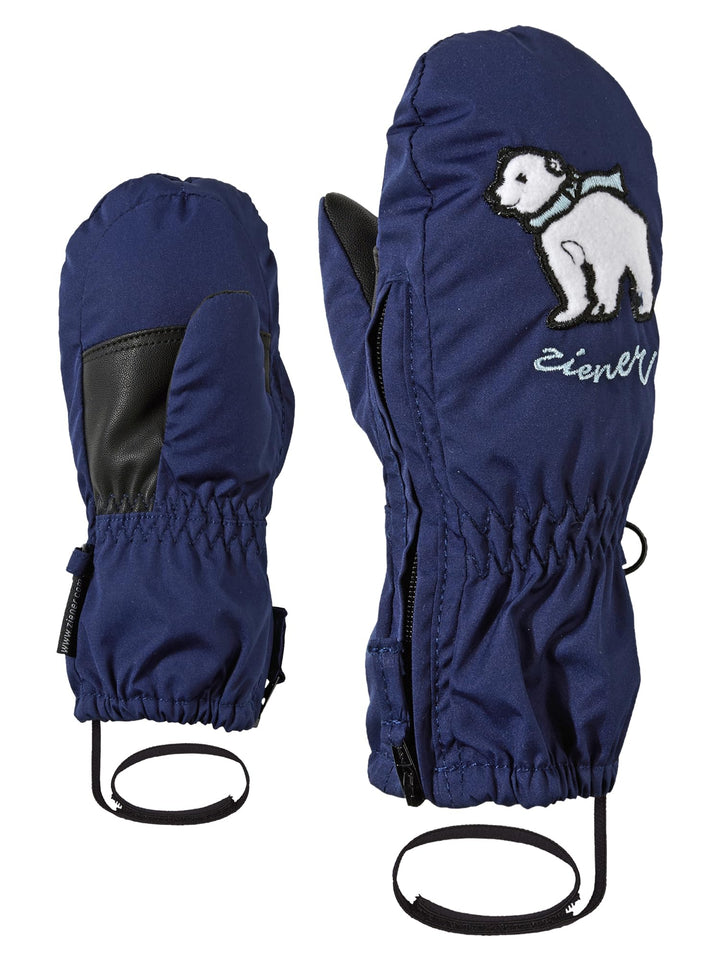 Ziener Baby LE Zoo Minis Glove Ski-Handschuhe blau (estate blue) 116, blau (estate blue) 116