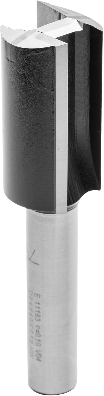 ENT 11183 Nutfräser HW, Schaft (S) 12 mm, Durchmesser (D) 24 mm, NL 40 mm, SL 50 mm, GL 92 mm, mit H