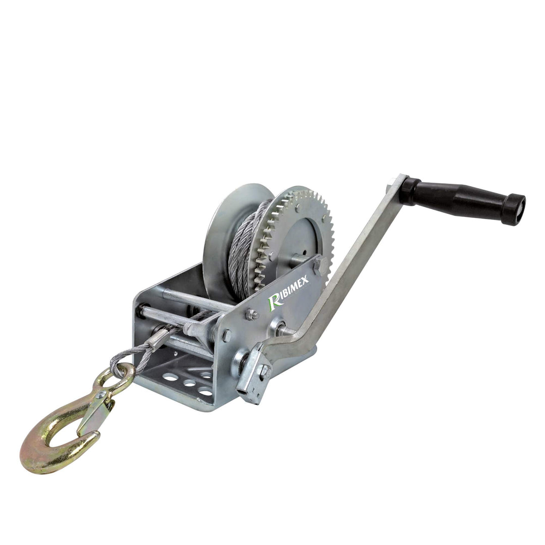 RIBITECH 953 Seilwinde mit Kurbel 1100 kg 1100/2200, 1100/2200