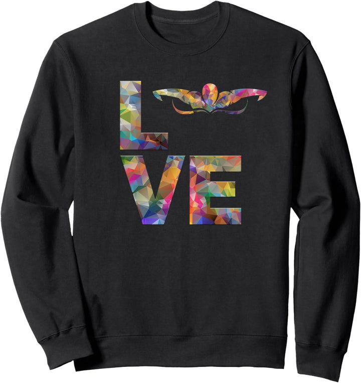 Schwimmer-Geschenke, Schwimmenliebe Wassersport Sweatshirt