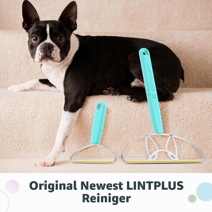 Flex MAX & Pro Tierhaarentferner-Set von LINTPLUS – Haarentfernungswerkzeug für Hunde & Katzen für M