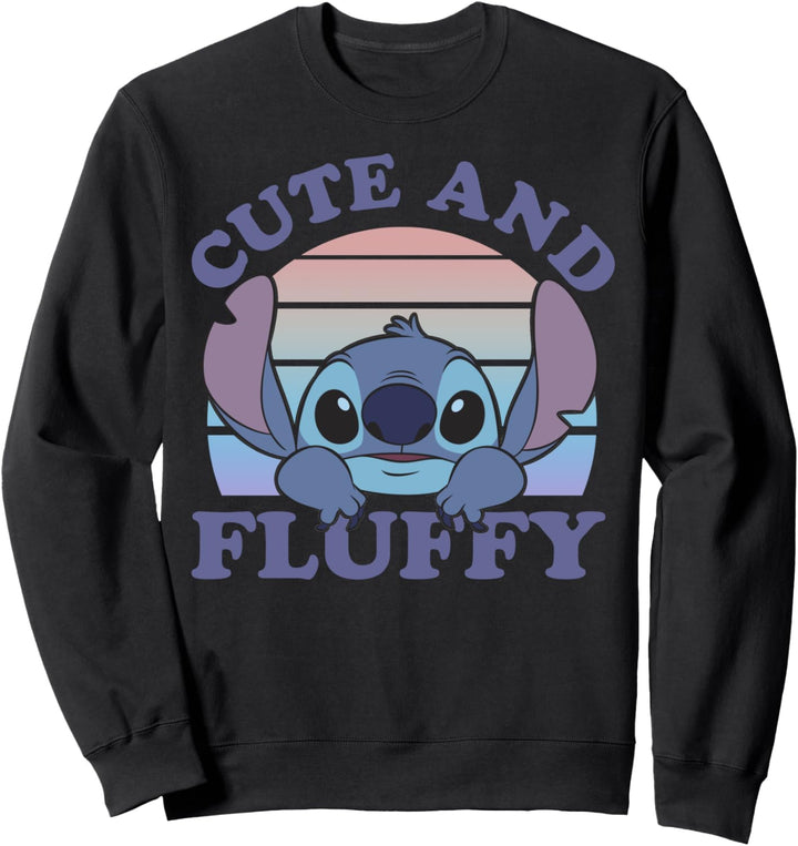 Disney Lilo & Stitch 626 Stitch Day Cute And Fluffy Portrait Sweatshirt