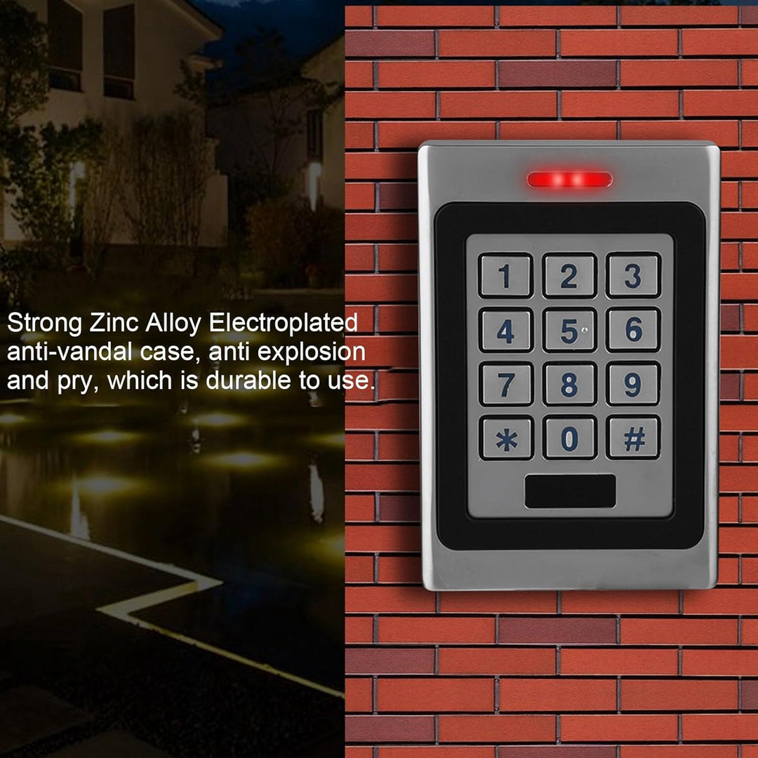 ASHATA RFID Türöffner Codeschloss, wasserdichte Tür Zutrittskontrollsystem Access Control System,RFI