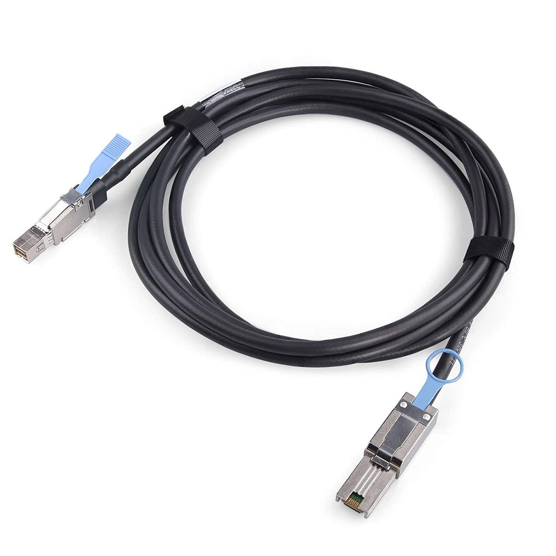 10Gtek External Mini SAS HD SFF-8644 zu Mini SAS SFF-8088 Hybrid Kabel, 4-Meter(13.2ft), SFF-8644 to