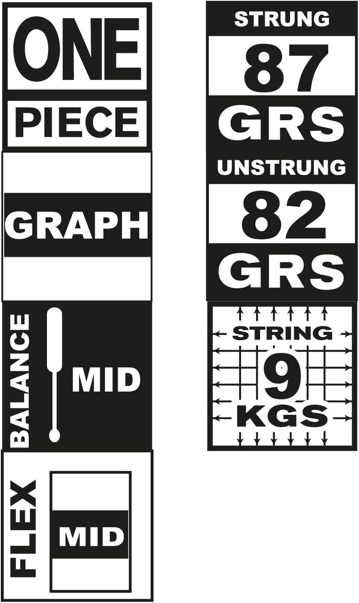 Talbot Torro Badmintonschläger Isoforce 411, 100% Graphit, One Piece, Verschiedene Designs wählbar 4