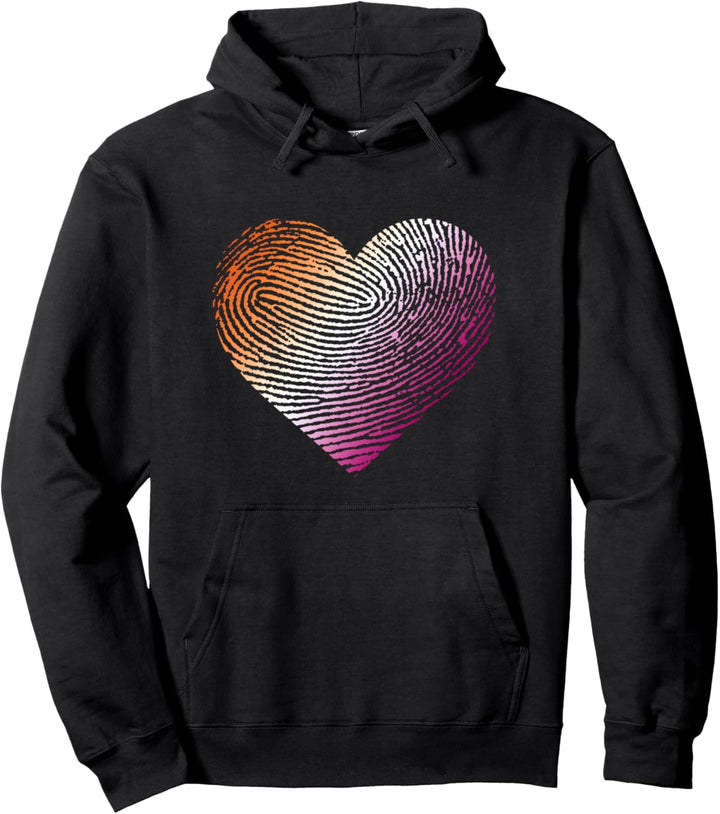 Lesben Herz LGBT CSD Lesbisch Pullover Hoodie