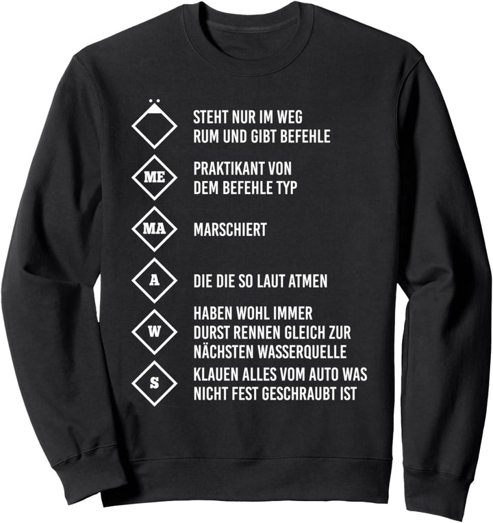 Feuerwehr Lustige Löschgruppe FFW Feuerwehrmann Geschenk Sweatshirt