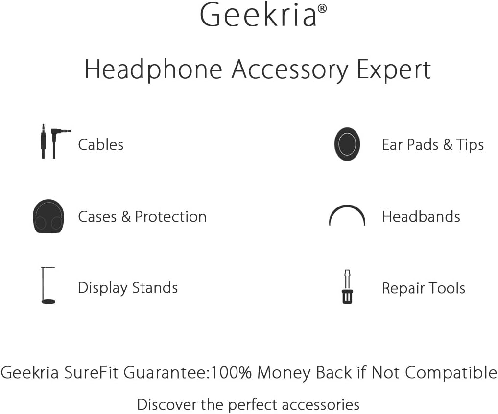 Geekria Foldable Wall Mount Headphones Holder, Headset Wall Hanger, Aluminum Wallmount Hook, Hold Up