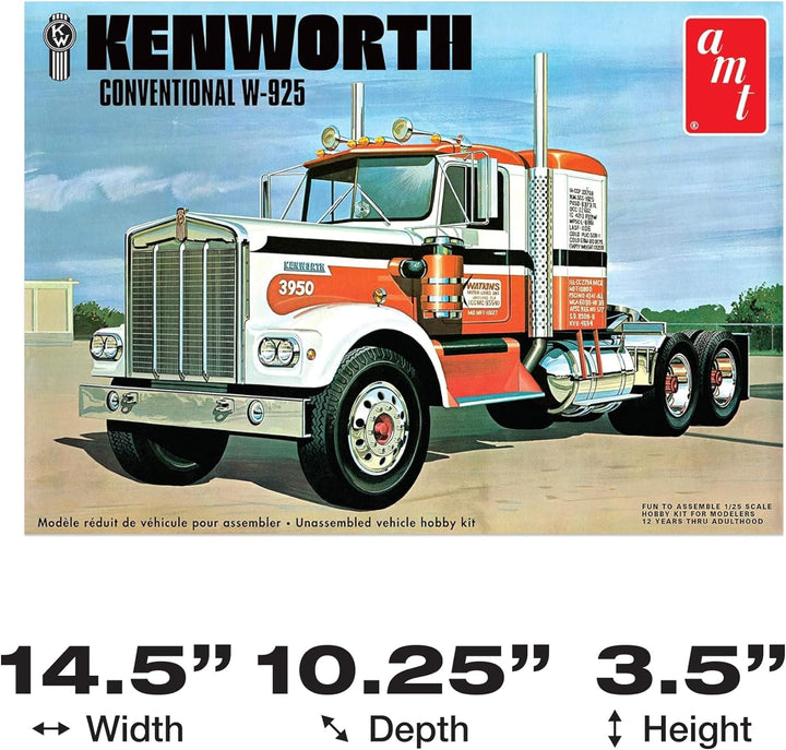 Round2 AMT1021/06 1/25 Kenworth W925, Mehrfarbig