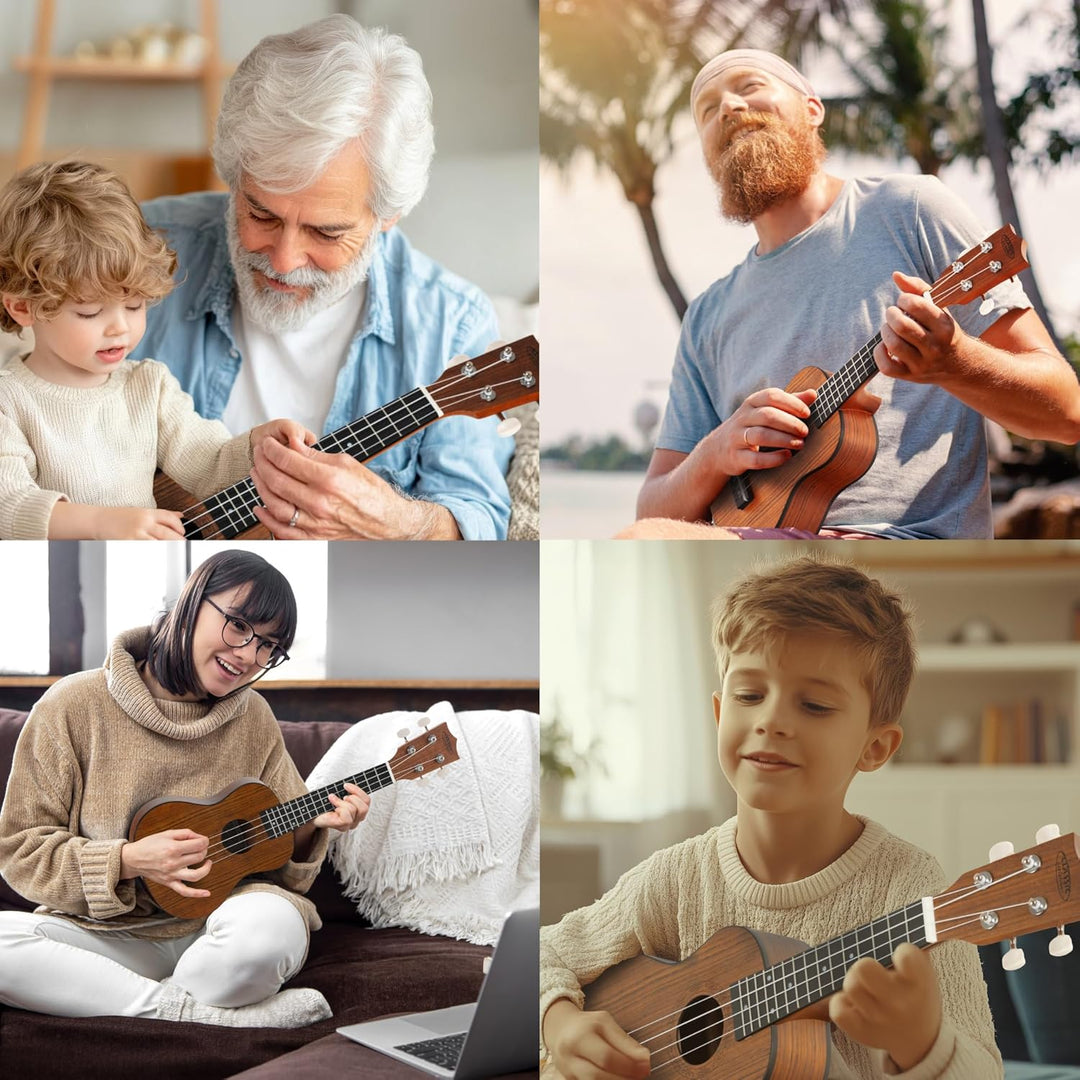 Classic Cantabile Ukulele Sopran Walnuss