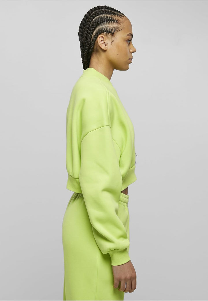 Urban Classics Damen Sweatshirt, Frozenyellow