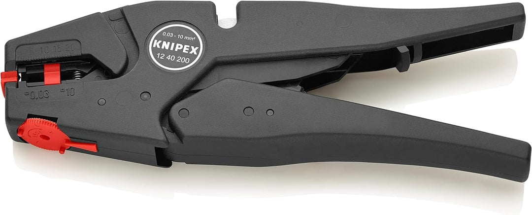 Knipex Selbsteinstellende Abisolierzange 200 mm (SB-Karte/Blister) 12 40 200 SB