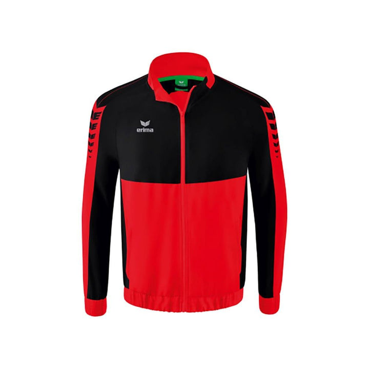 Erima Herren Six Wings Präsentationsjacke L rot/schwarz, L rot/schwarz