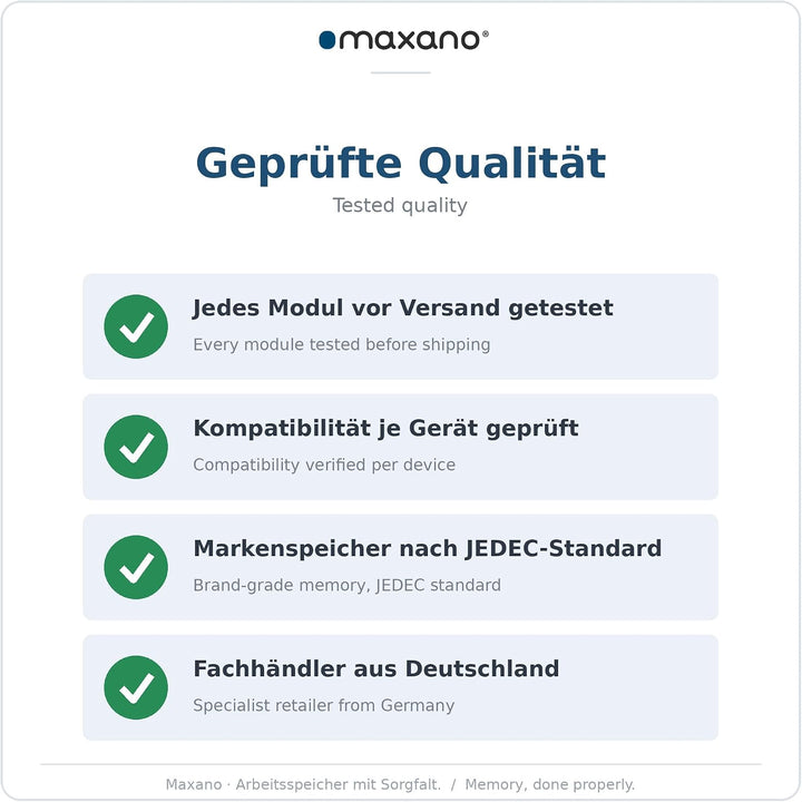 Maxano 16GB RAM kompatibel mit Synology DiskStation DS220+ (PC4-21300 SO-DIMM Arbeitsspeicher), 16GB