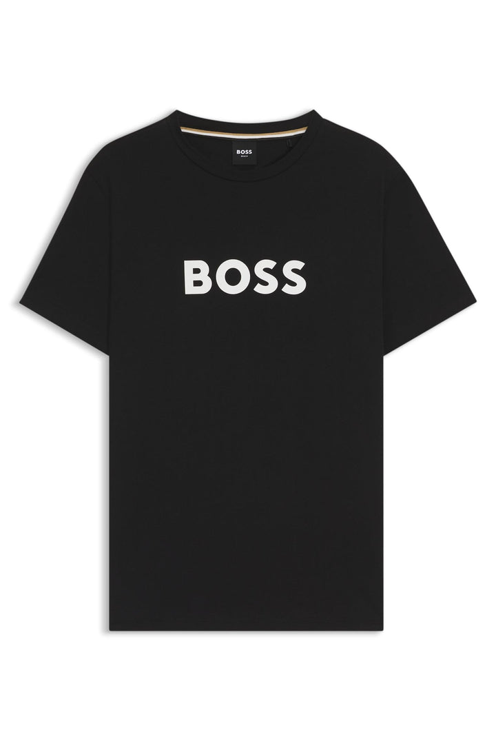BOSS Herren Rn Beach_T_Shirt XS Black1, XS Black1