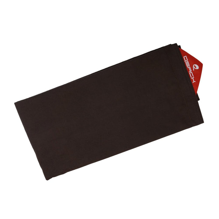 QSack Indy Sitzsack Bezug ohne Füllung, Indoor Sitzsack Hülle 140 x 180 cm (Dunkelbraun)