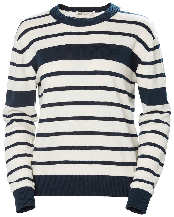 Helly Hansen Damen W Skagen Sweater 2.0 Pullover XL Marineblau Gestreift, XL Marineblau Gestreift
