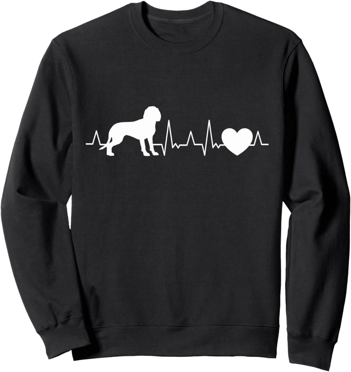 Bayerischer Gebirgsschweisshund Herzschlag Jagdhund BGS Sweatshirt
