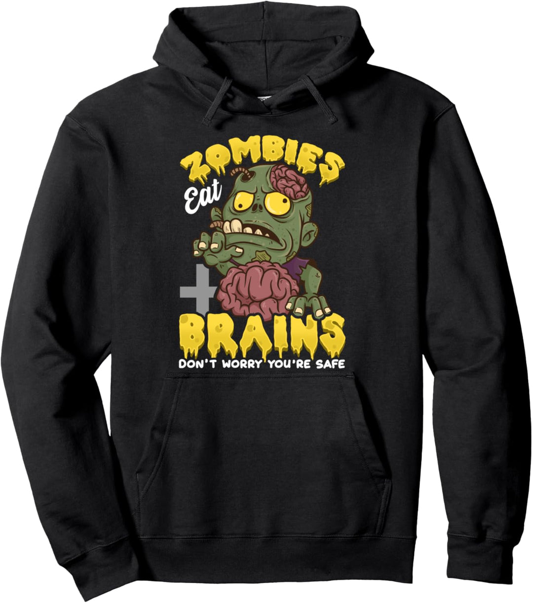 Funny Zombies Eat Brains Don&