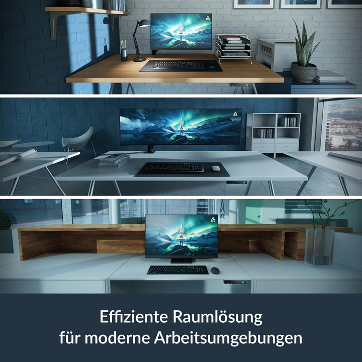 ARCTIC Senza 5700G Pro - Passiv gekühlter, lautloser PC zur Montage unter dem Tisch, Windows 11 Pro,
