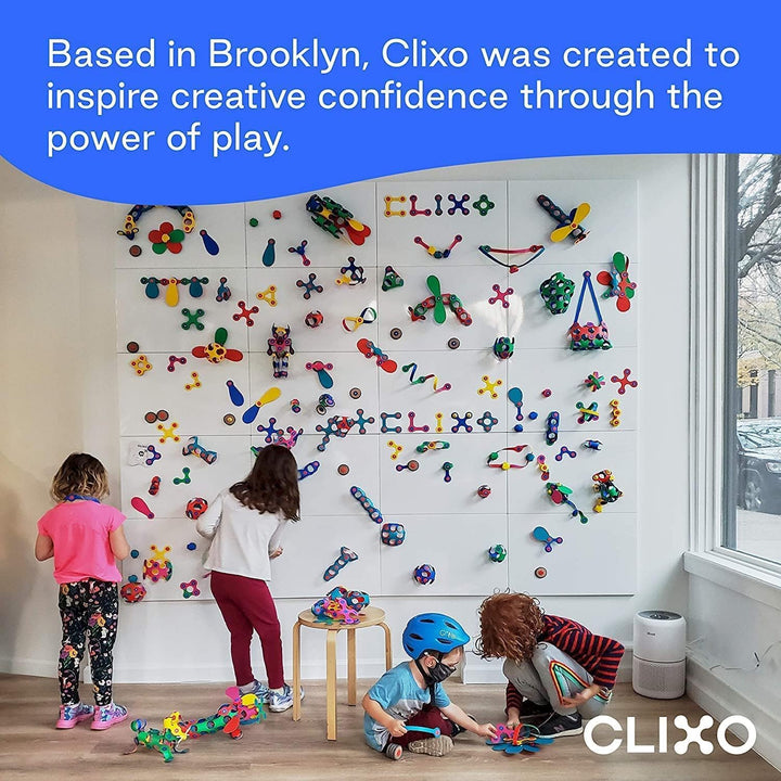 Clixo Rainbow 42 Piece Pack, 42 Piece Pack