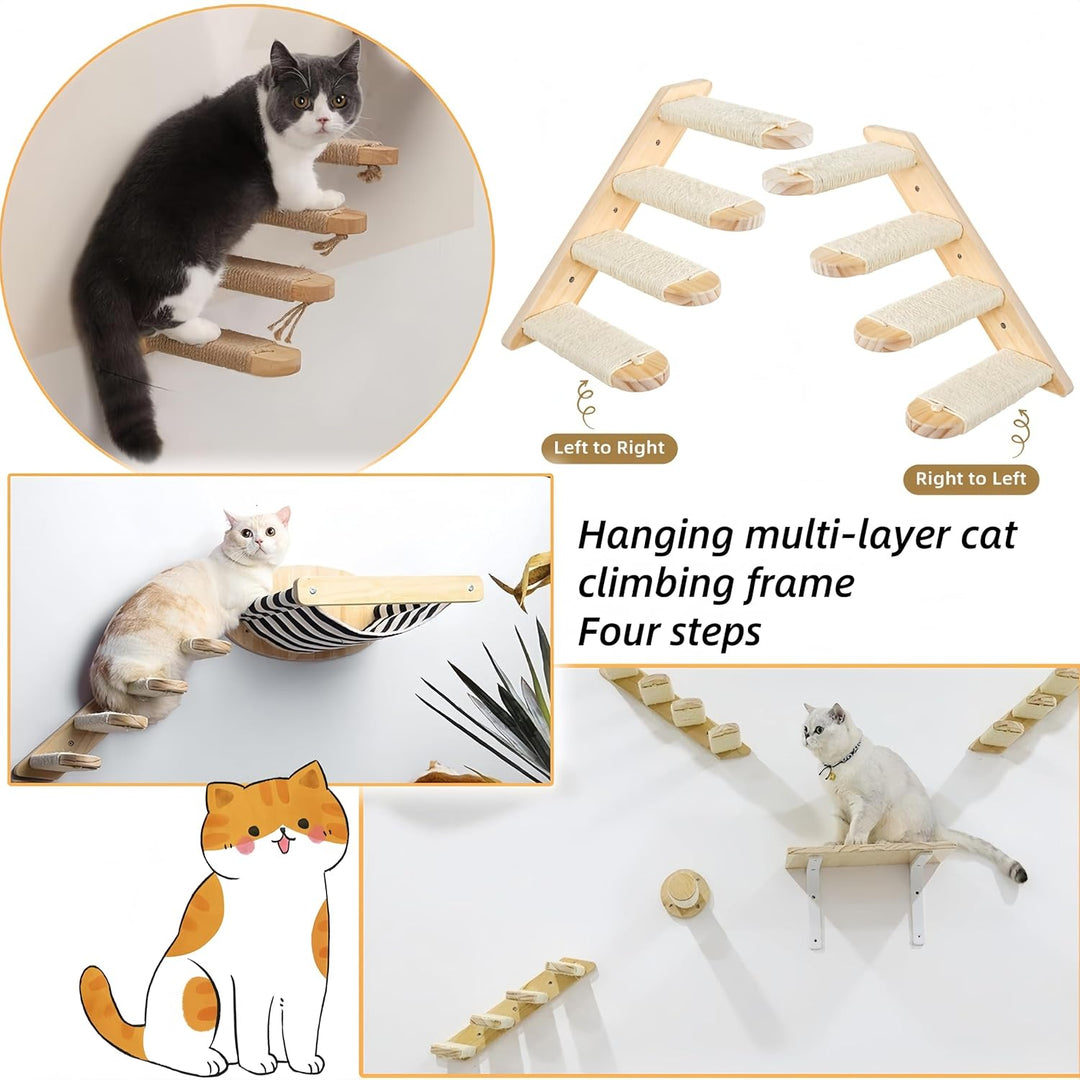 Katzenwandcat Wall Katzenmöbel Wand Katzenbretter Für Die Wand Katzen Kletterwand Kletterwand Katzen