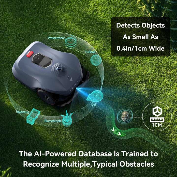 Neomow X SE Mähroboter ohne Begrenzungskabel, bis 3000㎡, 3D LiDAR SLAM+Vision Fusion Kartierung, Kei