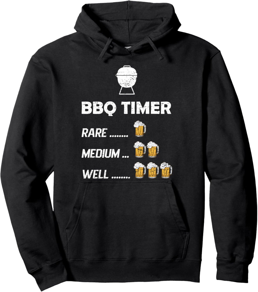 Funny BBQ Design! For Fans of Smoking, Grilling and Barbecue Pullover Hoodie