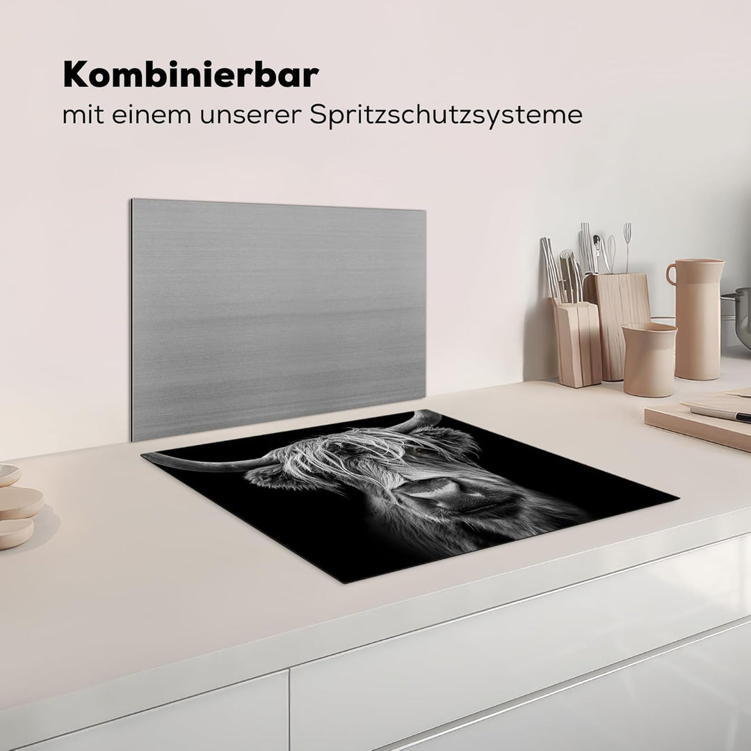 KitchenYeah© Herdabdeckplatte Einteilig Induktionsmatte Küche Abdeckung Ceranfeld Herd Abdeckplatte