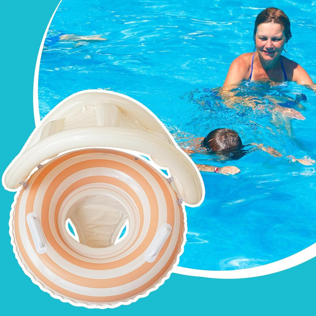 Baby Schwimmreifen,Aufblasbare Schwimmhilfe Für Kinder Mit UV-Schutz - Baby Lollipop Schwimmring Mit