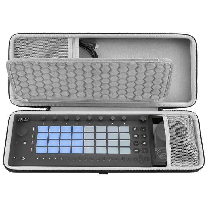 GEEKRIA Reise-Hartschalen-Tasche, Schutztasche aus EVA-Kunststoff, kompatibel mit Ableton Move (Dunk