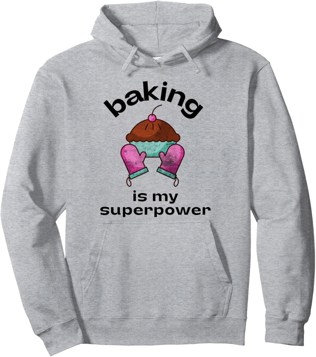 Gebäck Bake The World A Better Place Lustiger Pullover Hoodie