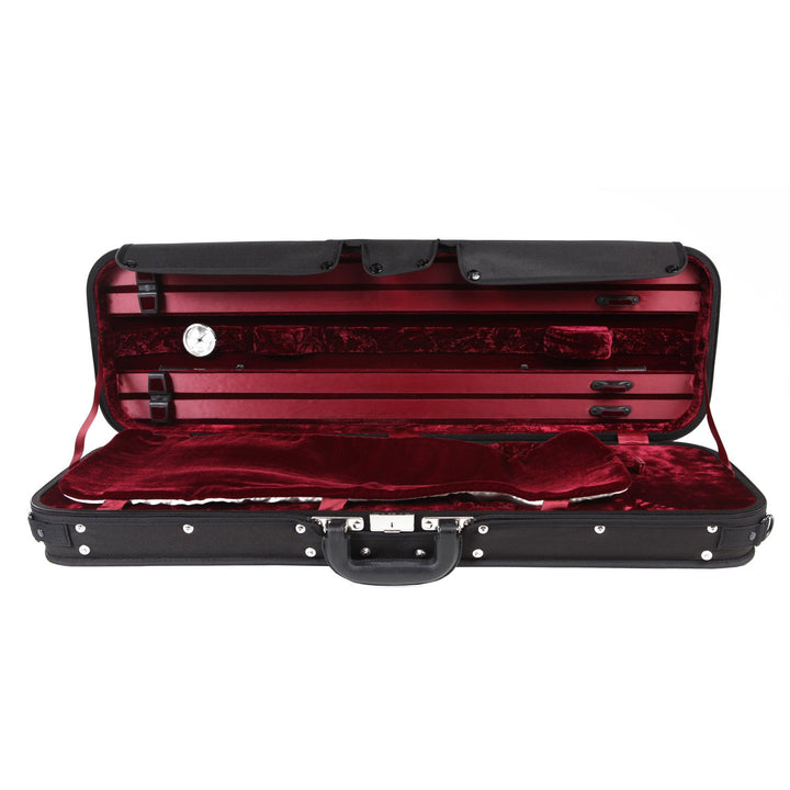 GEWA Violinkoffer Liuteria Maestro 4/4 schwarz/bordeaux, Maestro 4/4 schwarz/bordeaux