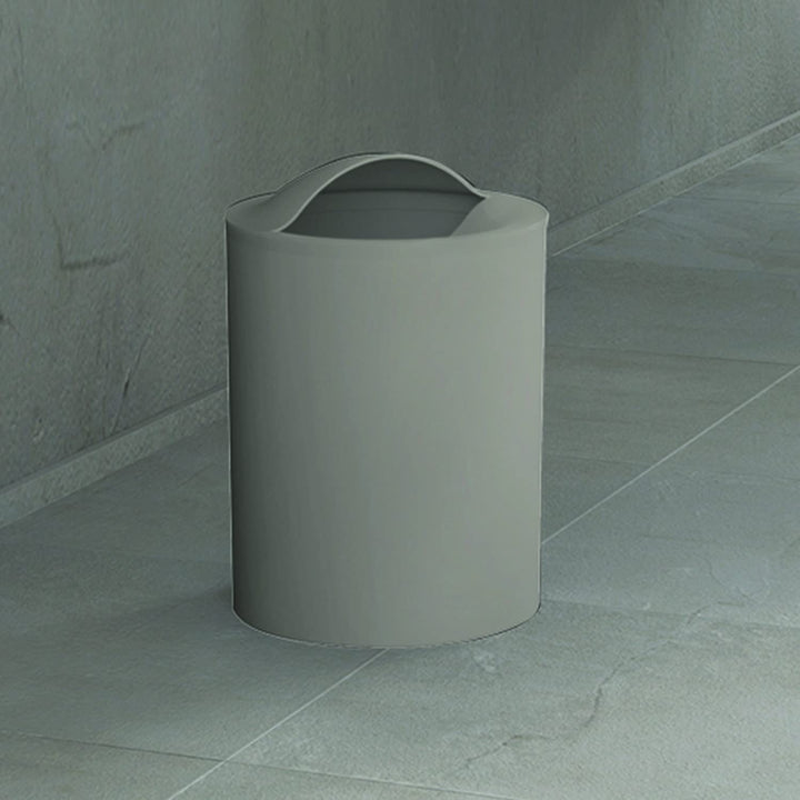 Gedy G-Eye Papierkorb Taupe hell, Masse und Gewicht Badezimmerkorb: 26,5 x 19 x 19 cm &amp; 0,25 kg, aus