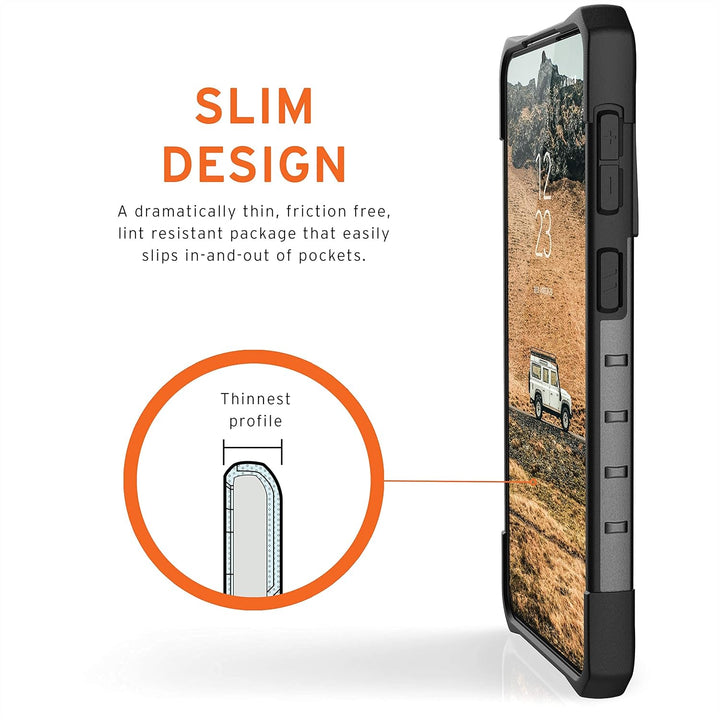 Urban Armor Gear Pathfinder Hülle Samsung Galaxy S21+ 5G (6,7" Zoll) Schutzhülle (Wireless Charging