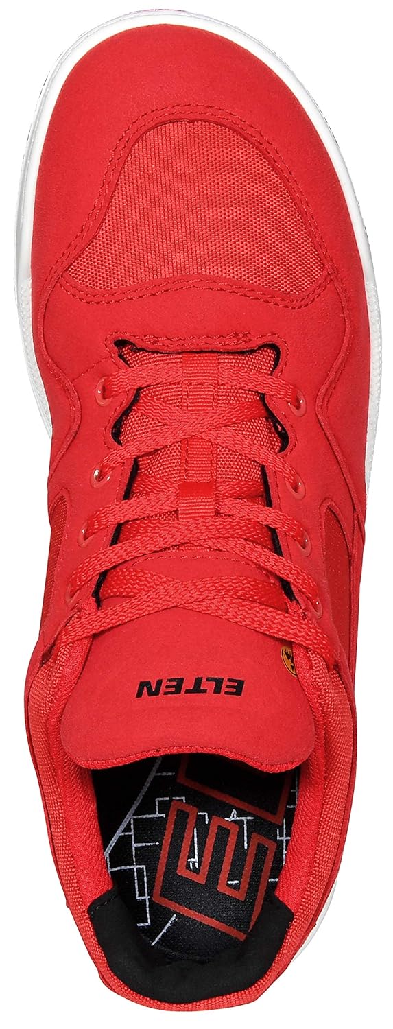 ELTEN Sicherheitsschuhe MAVERICK red Low ESD S3, Damen und Herren, Textil, Stahlkappe, leicht, sport