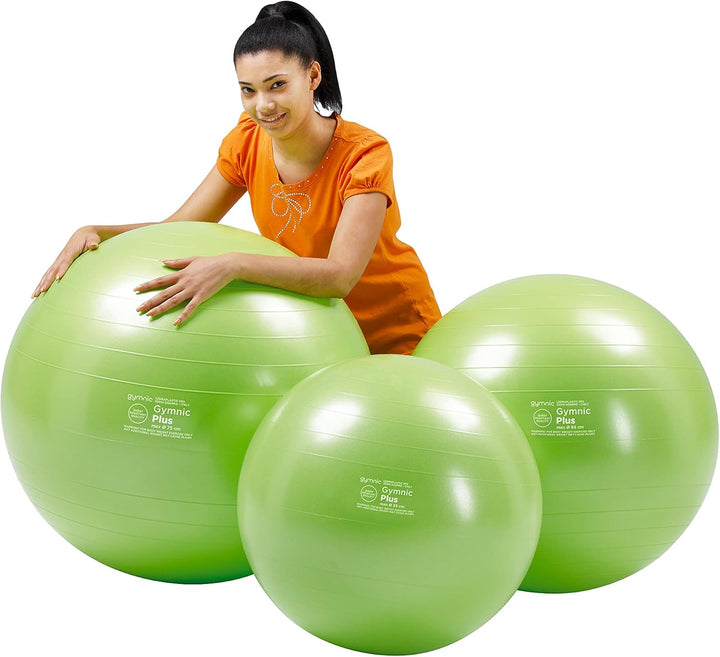 Gymnic Plus 75 Gymnastikball grün