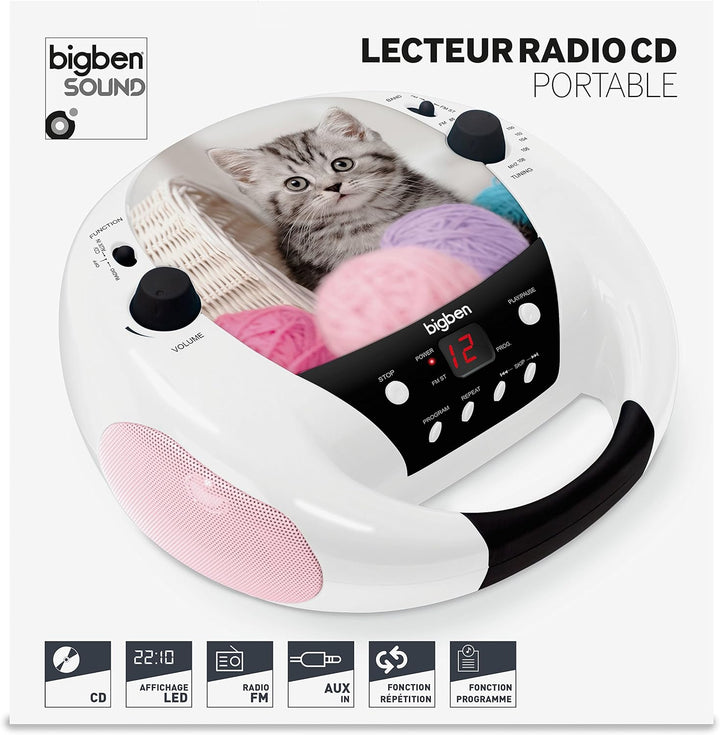 BigBen Interactive CD52 Radiorekorder (CD-Player)