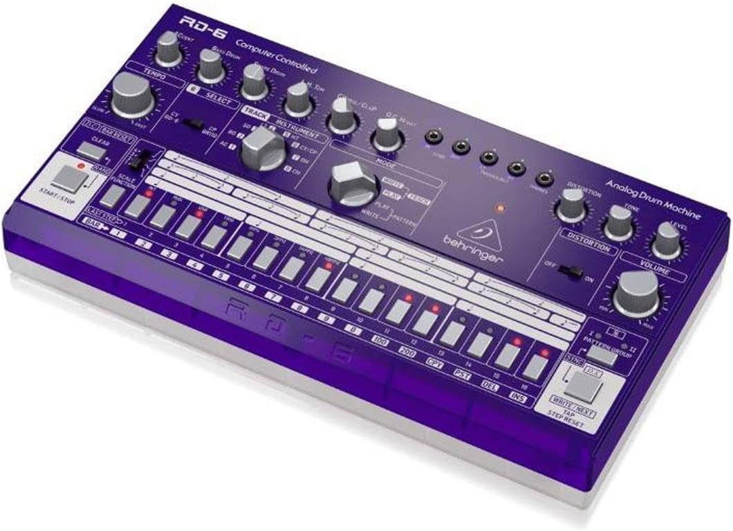 Behringer RD-6-GP Grapes RHYTHM DESIGNER RD-6 Single, Grapes RHYTHM DESIGNER RD-6 Single